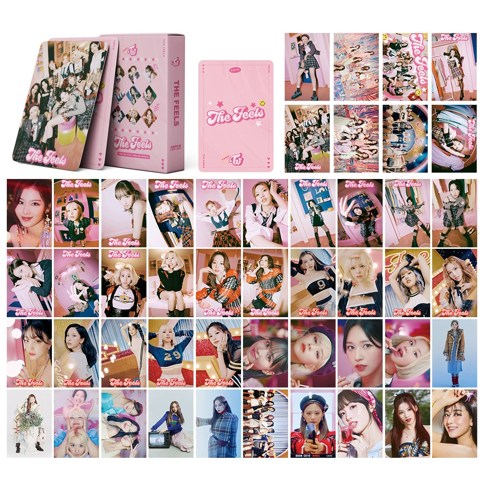 GZ эксклюзивный набор фото-карт, всего 55 карточек, корейский стиль KPOP периферия LOMO фотокарты