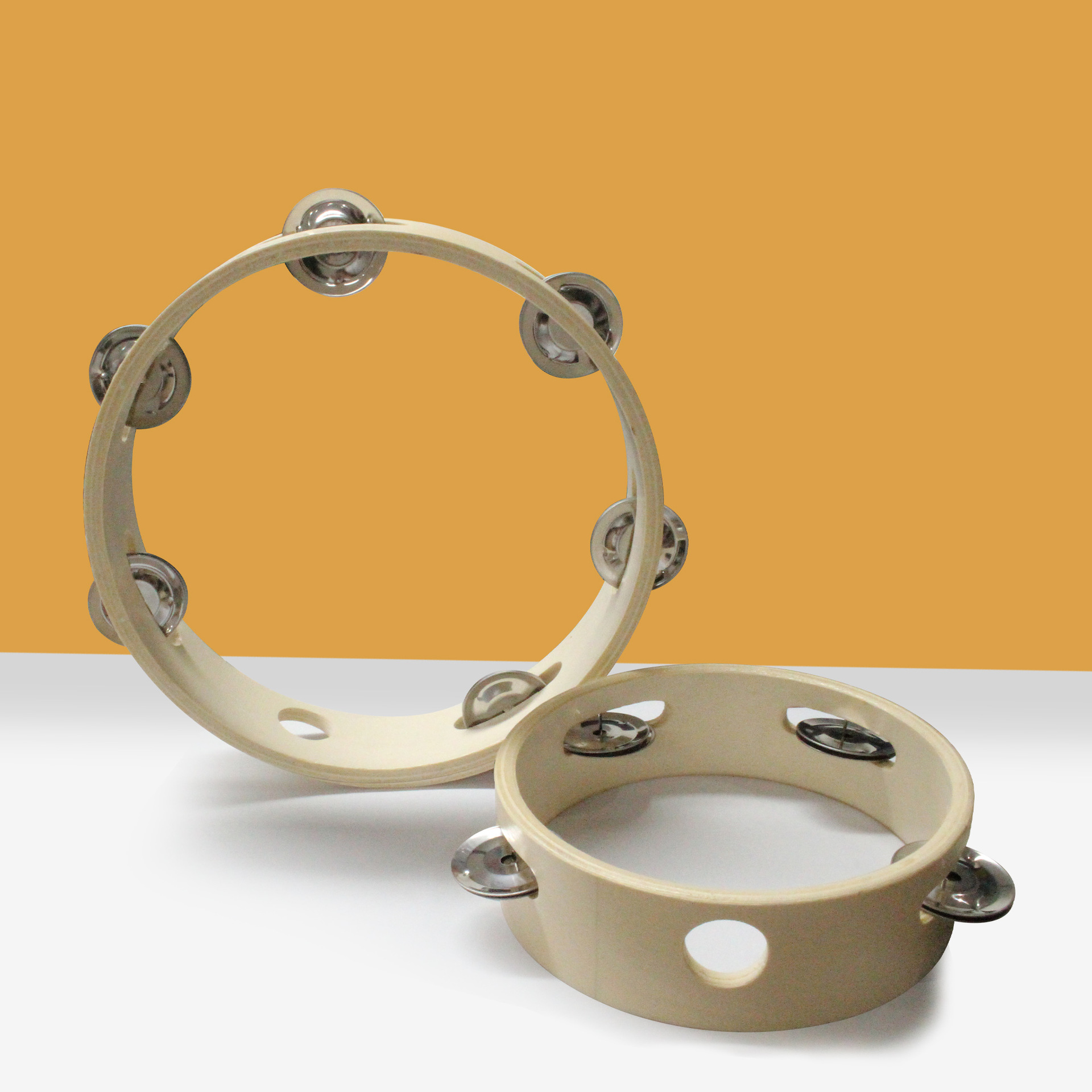 tambor de campana de mano, anillo de campana de jardín de infantes para niños, instrumento de percusión profesional, tambor de mano, espectáculo de baile, tambor de campana