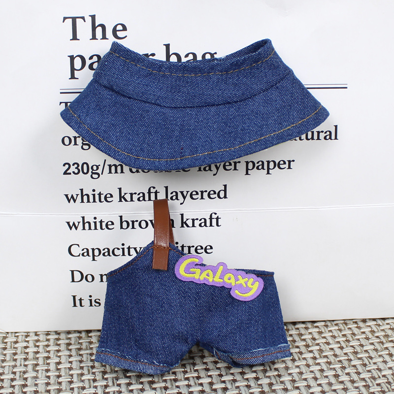 Aplicable a 17cm123 generación de ropa de tela de peluche muñeca ropa casual sombrero conjunto de sombrero al por mayor