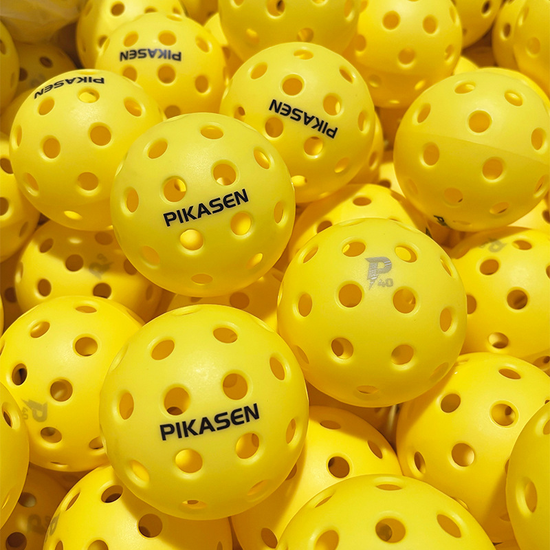 Pickleball 40-Hole Pickleball Injection Molding Process Hole Ball Indoor and Outdoor Sports Special Pickleball