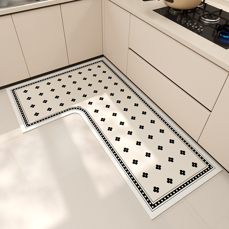 흑백 꽃-(왼쪽 L)