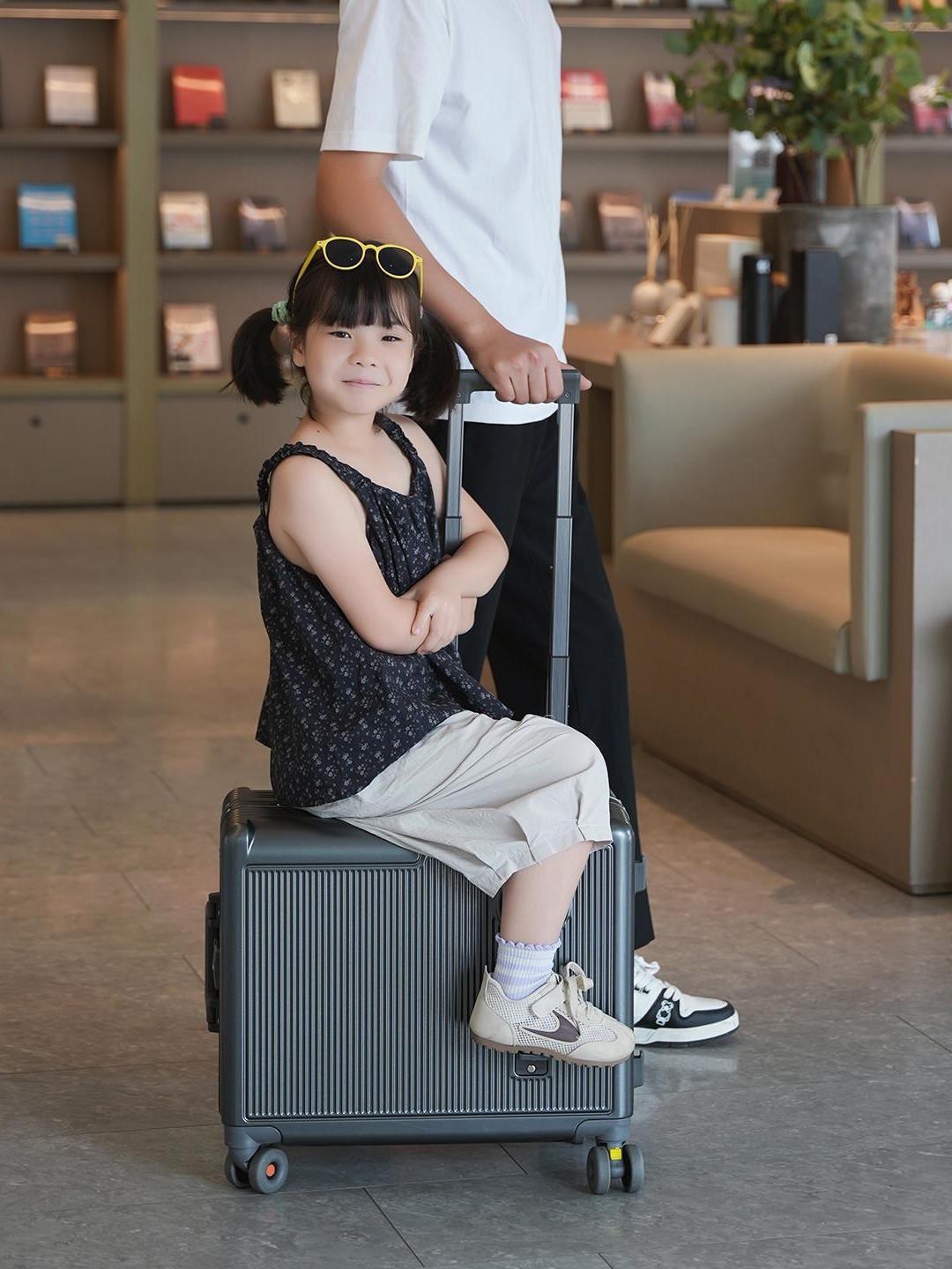 Travel Airplane Artifact 20 Boarding Suitcase Kidsren's Suitcase Password Silent Universal Wheel 2025 New Style Unisex