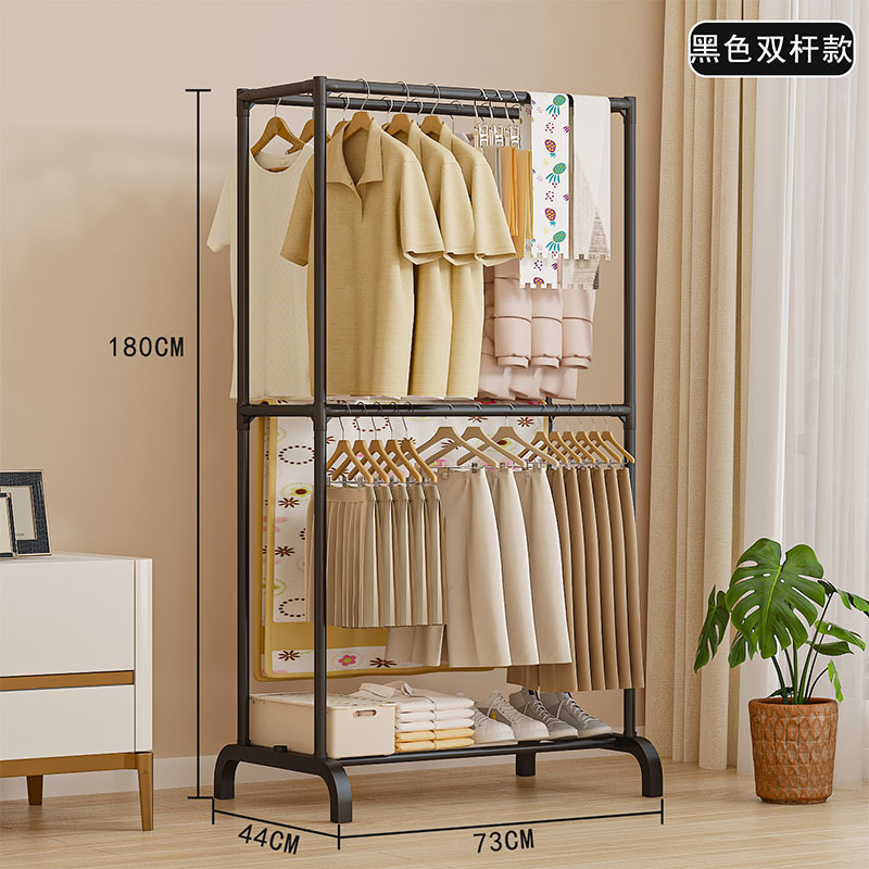 6808B 더블 폴 블랙 [10/박스]