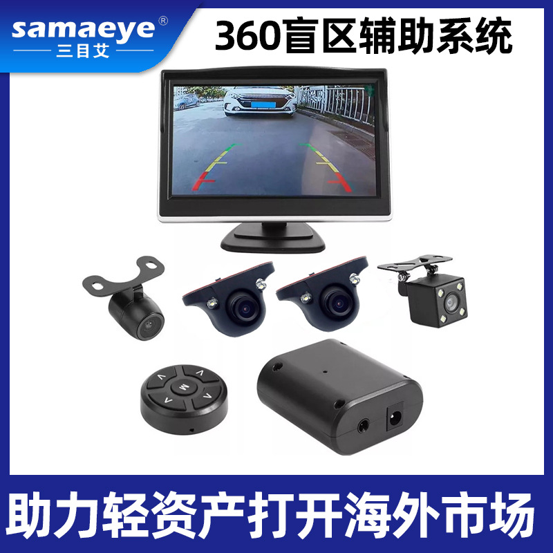 360 -degree panoramic intelligent blind area auxiliary system GM…