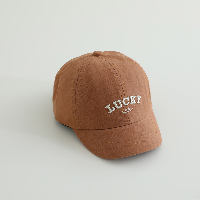 2-5 Primavera y otoño delgada sombrero para bebés coreanos boina para niños sombrero de béisbol de estilo extranjero sombrero de lengua de pato con sombrero de moda