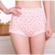 Mother's Underwear Women's Cotton Middle-aged and Elderly High Waist plus size Briefs Granny Elderly Loose Cotton Underpants Bacteriostatic