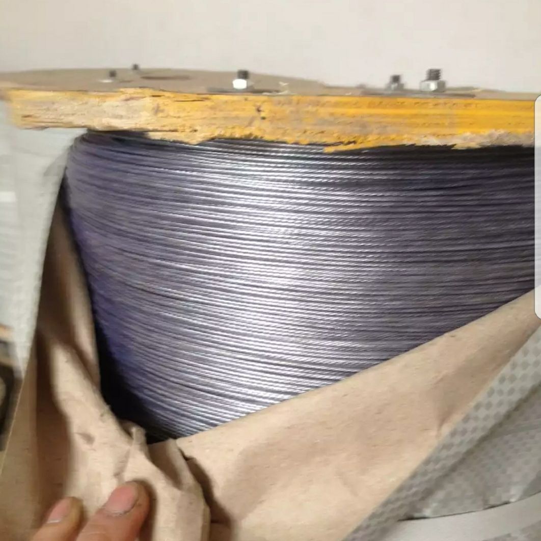 现货销售钢结构保温棉用镀锌涂塑钢丝绳包塑钢丝绳   量大从优