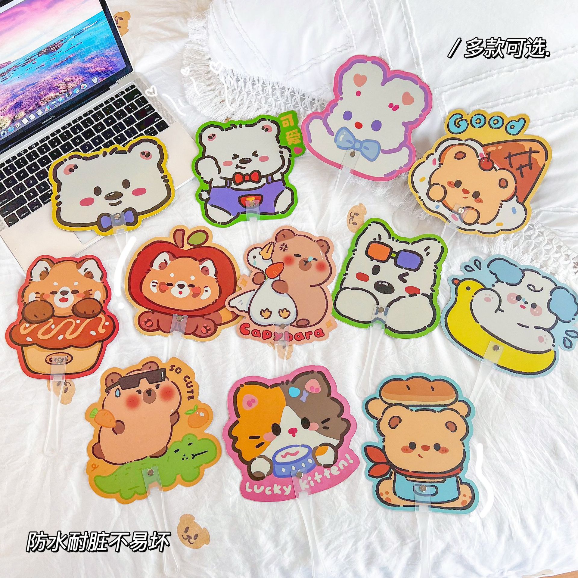 Cartoon animal small fan cute animal series student small gift…