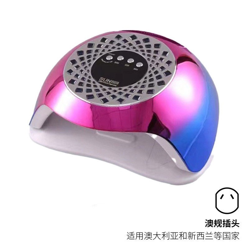Lámpara de manicura de almacenamiento 268W de alta potencia UV + LED doble fuente de luz pegamento de manicura luz fototerapia inteligente transfronteriza