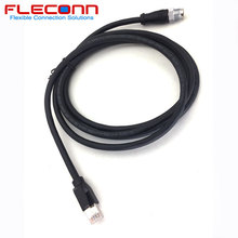 M12 X���a�DRJ45�W�� M12 8о���^�B�Ӿ� ��̫�W���I���C���|