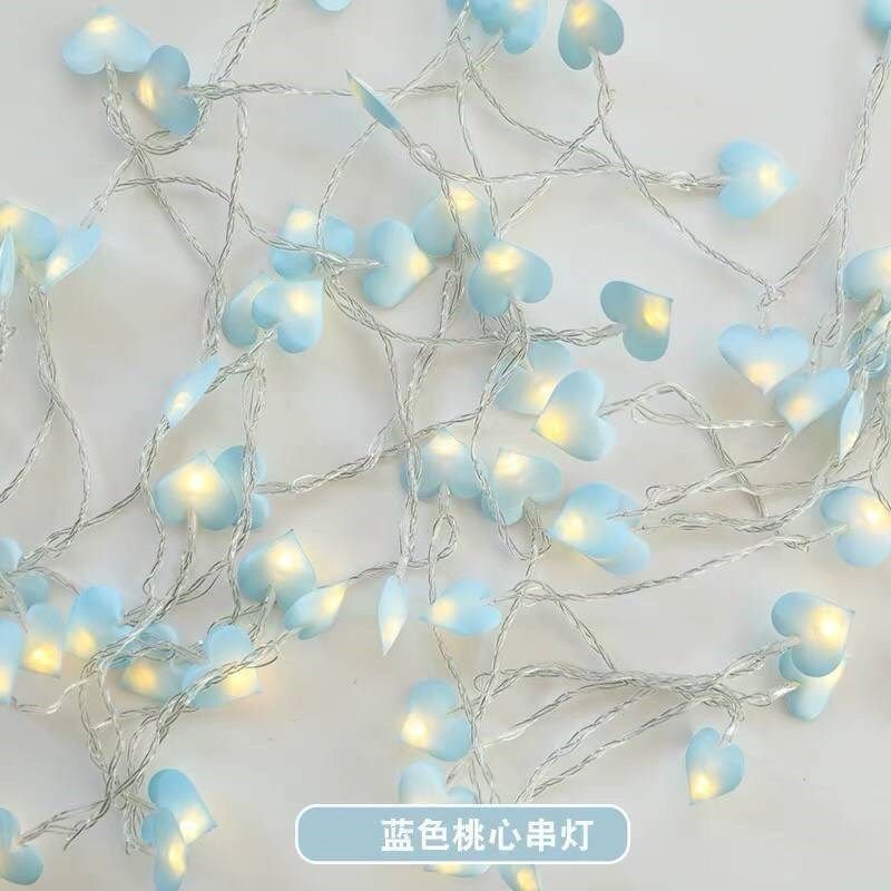 网红灯少女心灯串爱心小彩灯学生宿舍房间卧室装饰灯日挂灯