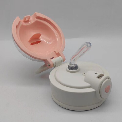 Little Tea Diary Astronaut Hug the Planet Children's Thermos Cup Lid Accessory Bear Water Cup Lid Straw Universal Style