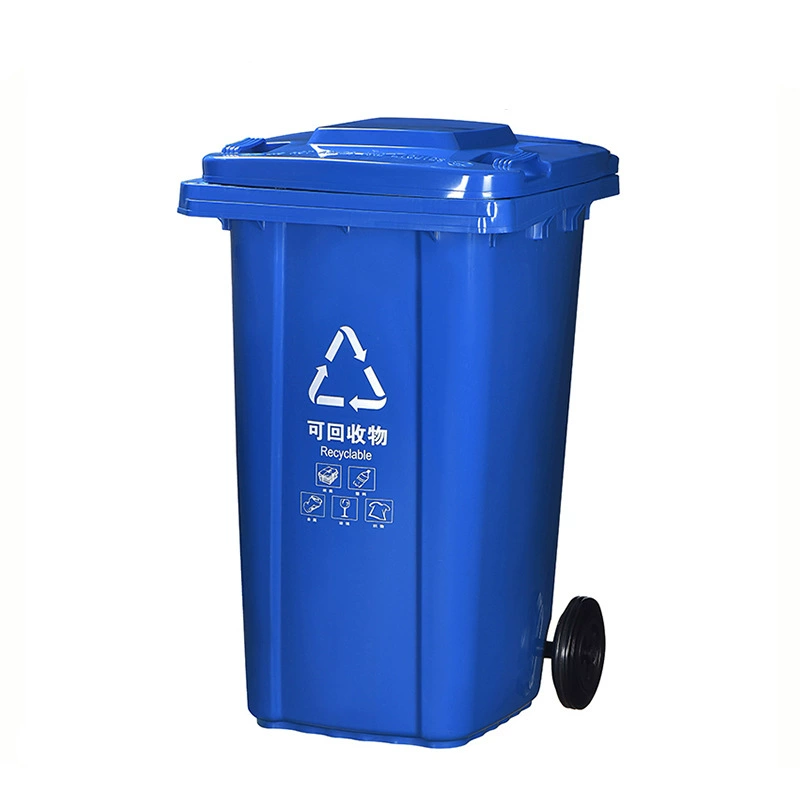 240L classification with large trash can to large -capacity outdoor sanitation community property large flip trash can wholesale