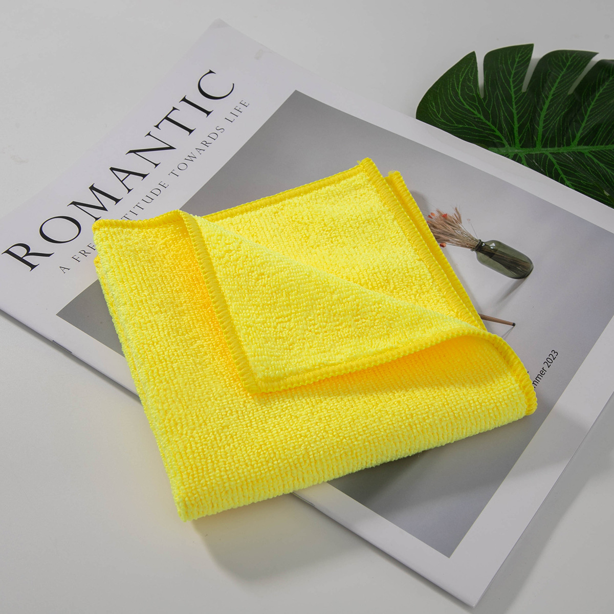 Caja transfronteriza 5 color toallas de limpieza de cocina de limpieza de microfibra absorción de agua toallas perezosas para limpiar la mesa para lavar el coche toallas de limpieza