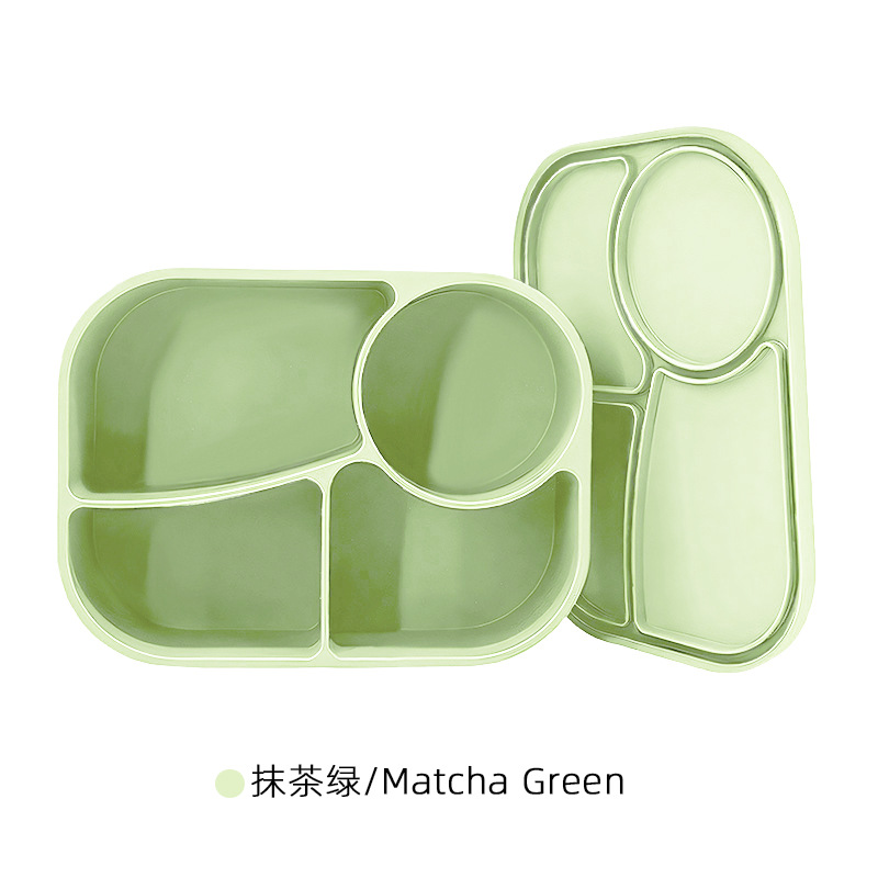 La lonchera de silicona de grado alimenticio transfronterizo se puede calentar en el horno microondas, la lonchera, la caja de almacenamiento hermética y hermética de alimentos, la caja de bento