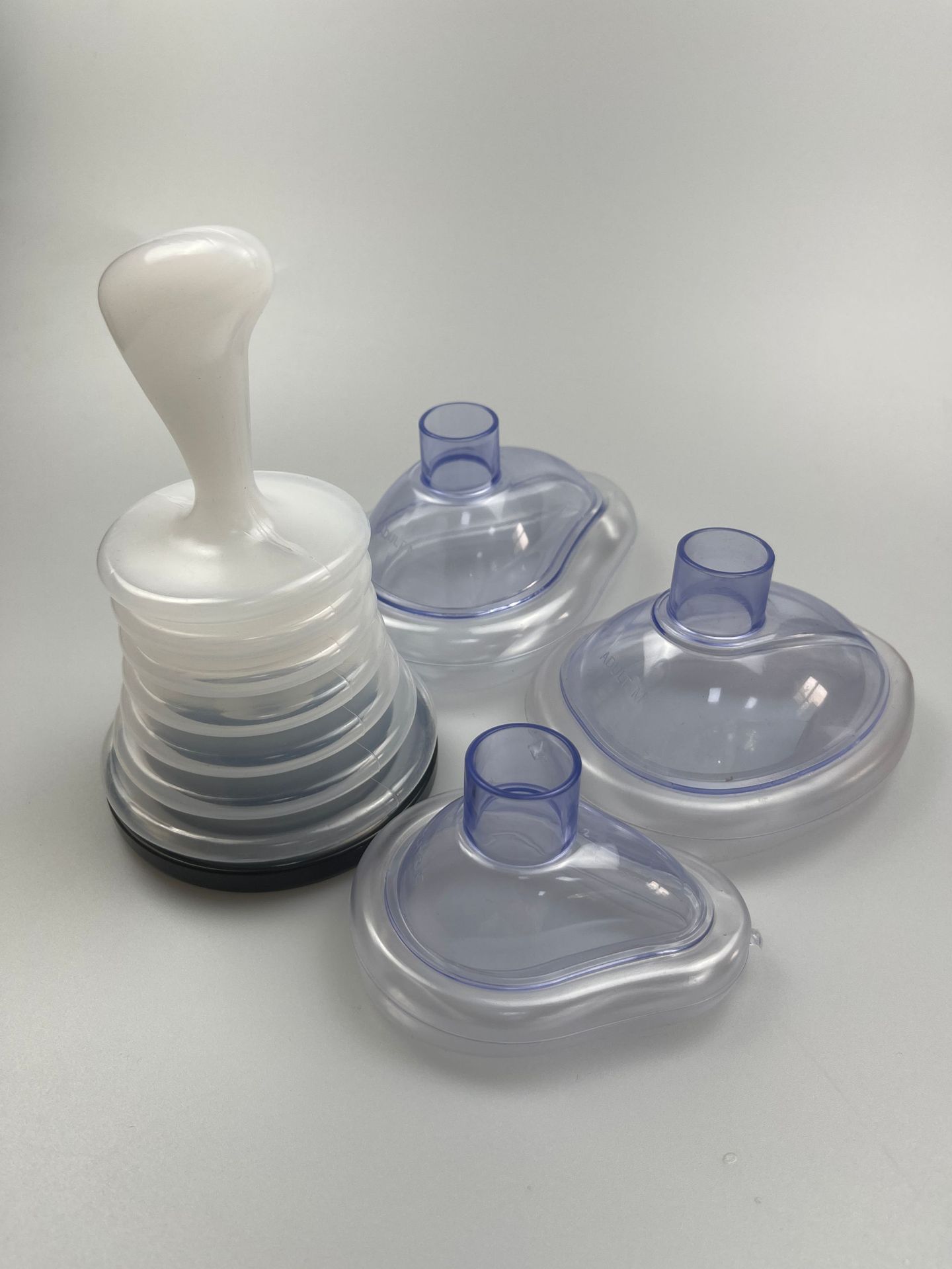 Entrenador de respiración sofocante máscara de rescate de emergencia Corazón Artificial capacidad vital asfixia dispositivo de emergencia