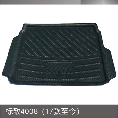[Foreign Trade Version] Peugeot 4008 2017-2019 Rear Trunk Mat (Trunk Mat) - peugeot-4008-17-19-models-black