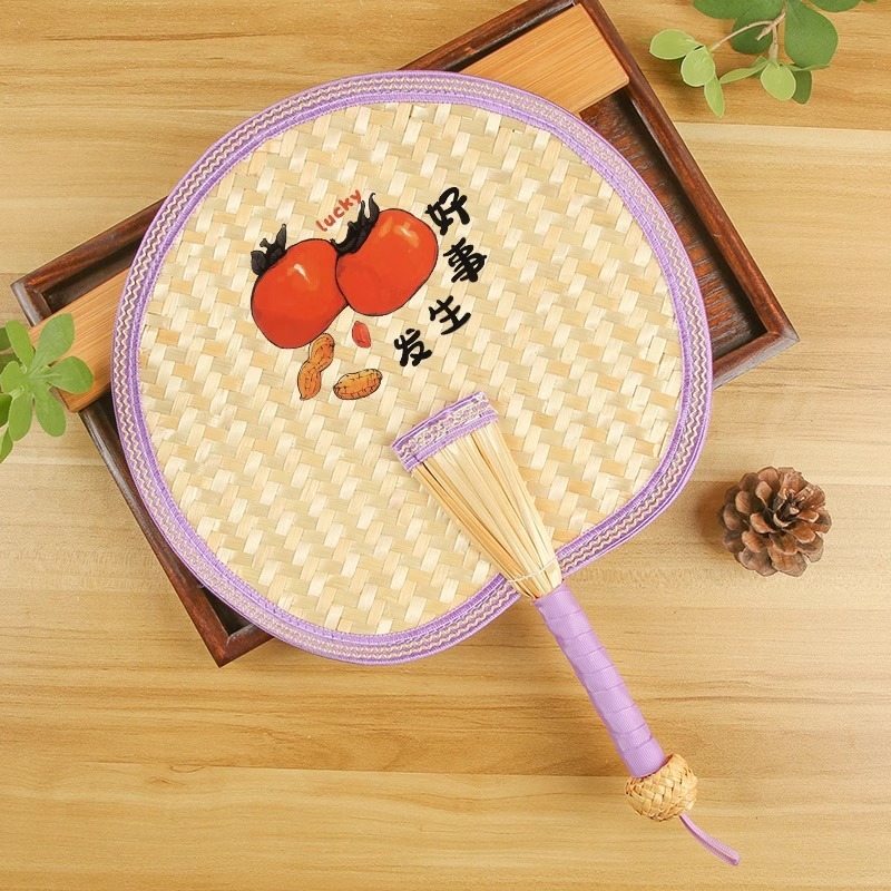 中国風扇子、麦わら扇子、古風扇子、手回し扇子、小扇子|undefined