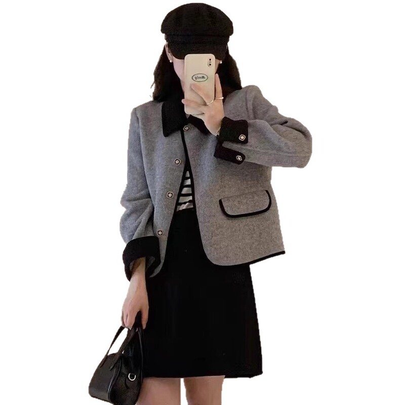 2025年春装新款小香风针织女法式外套设计感时尚别致百搭气质休闲|undefined