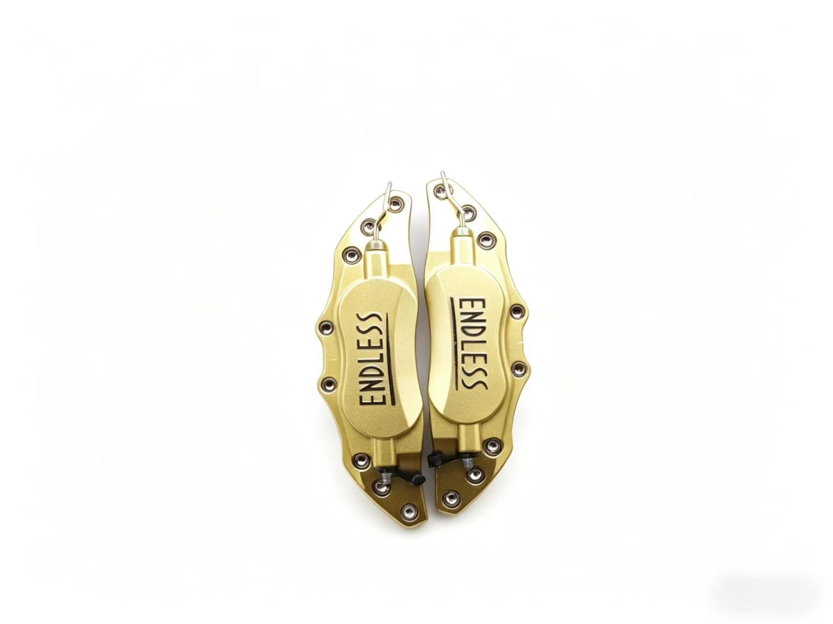 Universal brake caliper cover modification parts for cars, aluminum alloy painted car accessories, caliper cover wholesale