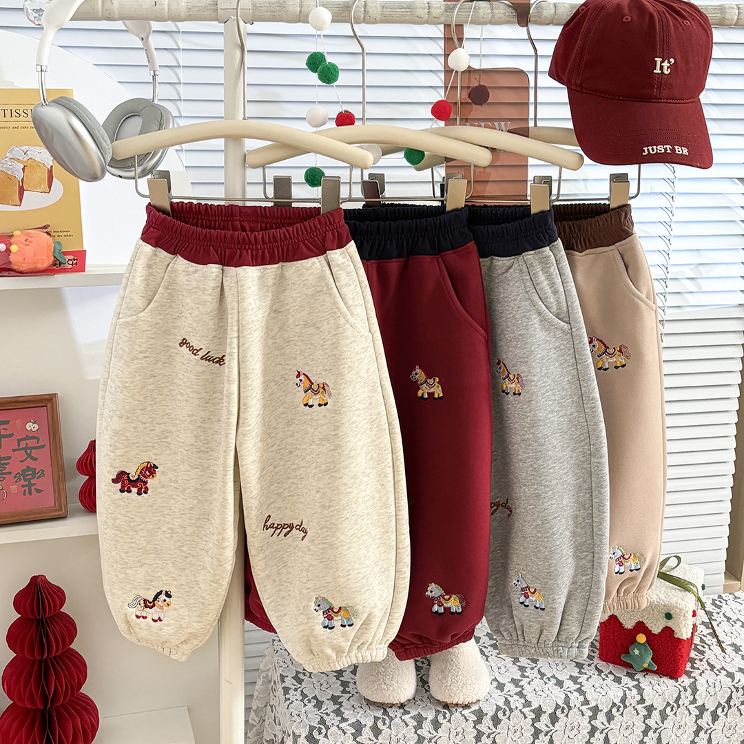 Spring cartoon children's trousers for boys for leisure