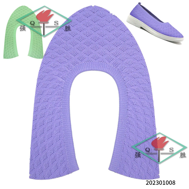 Вамп верхняя фабричная на заказ трехмерная плетеная верхняя часть полуфабриката верхний неглубокий рот вязаные верхние туфли UPPE
