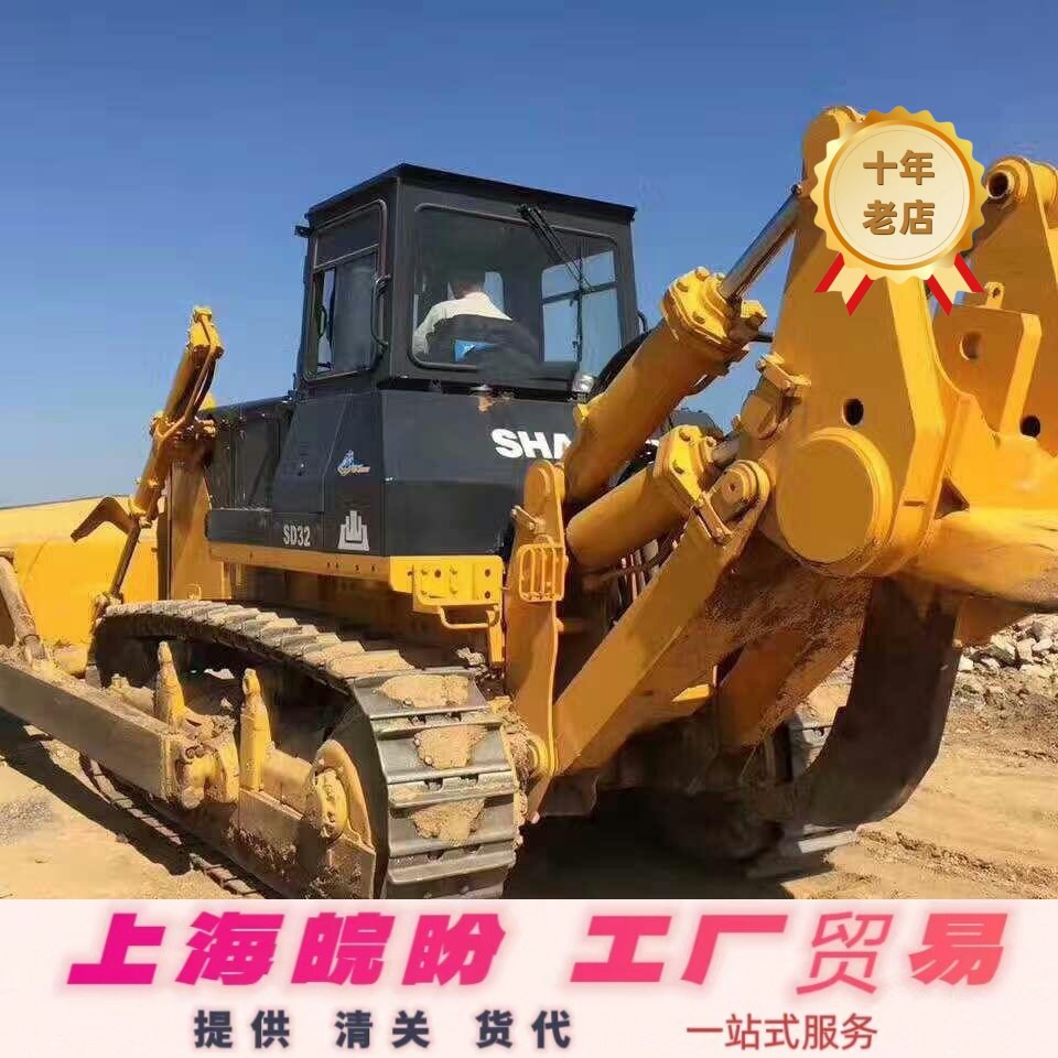 出口采购二手推土机，山推160-220-320型推土机市场出售提供货代