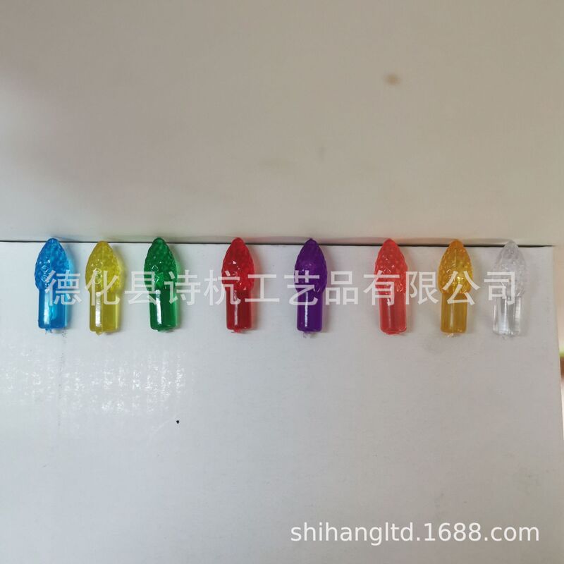 Amazon Explosions Ceramic Christmas Tree Replacement Light Beads Acrylic Beads Wholesale Customized