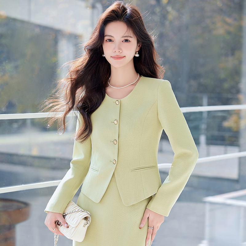 Spring Chanel style women's short coat spring and autumn 2024 New thin small suit temperament short top spring clothing