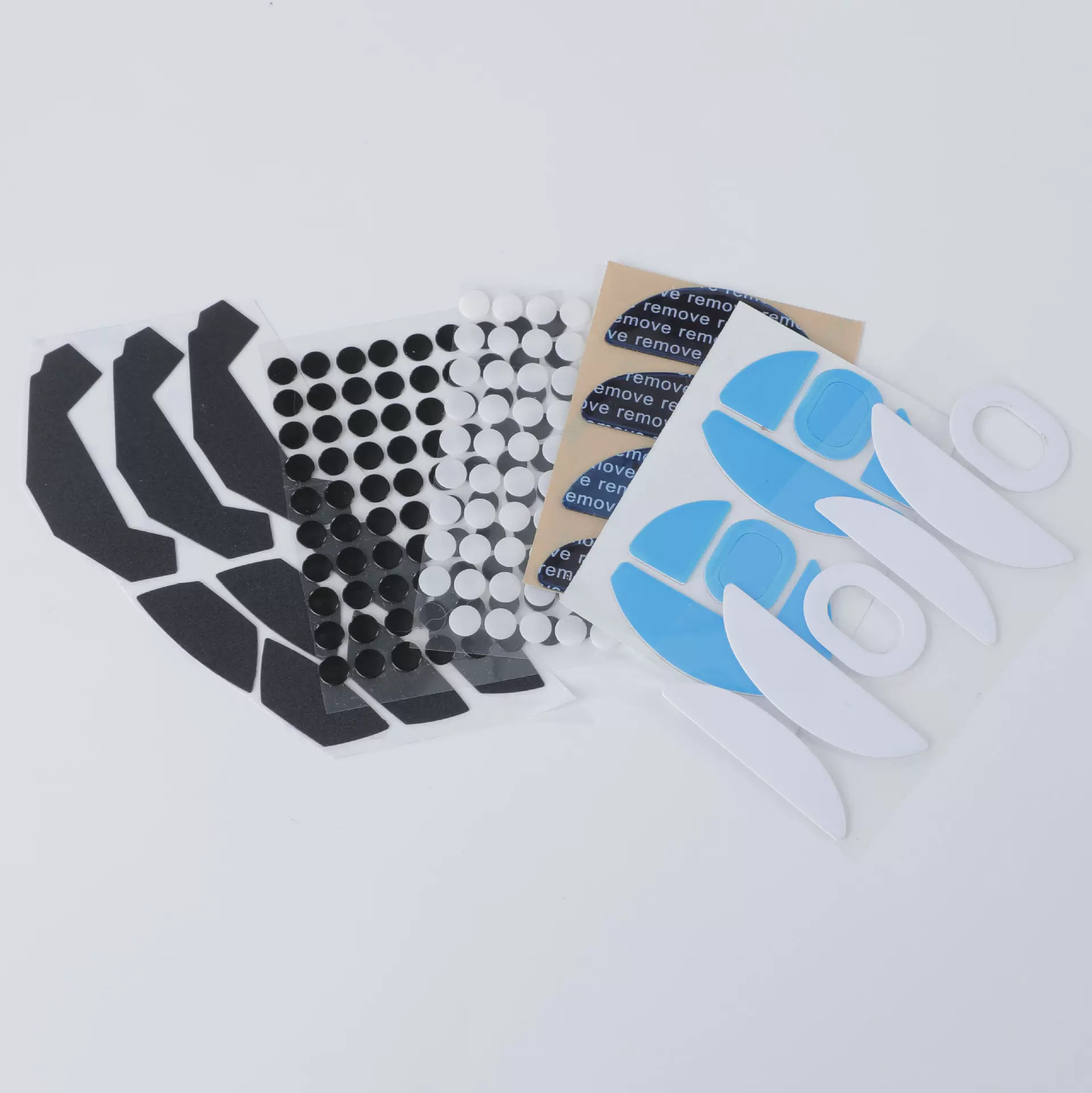 鼠标耐磨脚垫脚贴适用于gpw二代防滑静音耐磨硅胶脚垫可定制