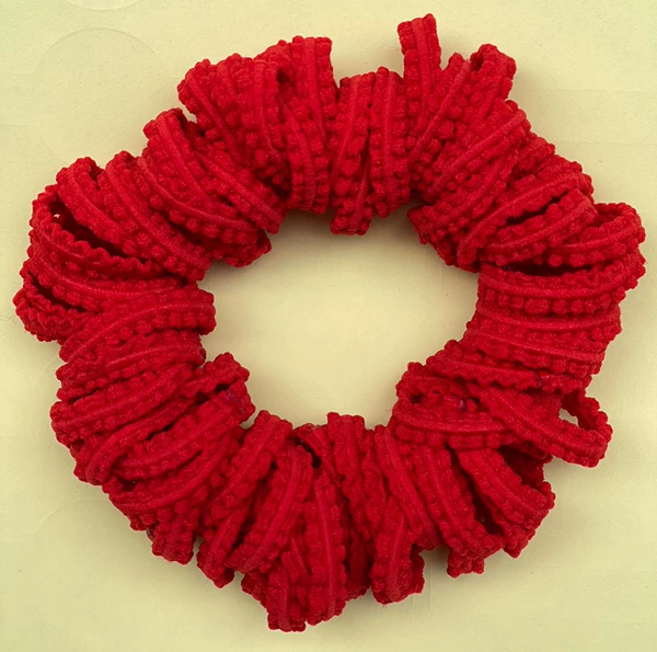 12# red lace