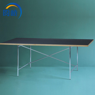 Eiermanntable Stainless Steel Square Office Desk Conference Adjustable Computer Desk Adjustable Desk