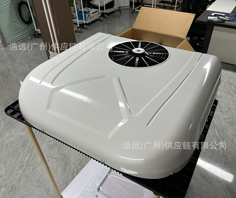 Manufacturer Wholesale 12V/24V Car Air Conditioning System, 2400W Cooling Capacity Vehicle-Mounted Electric Rooftop Air Conditioner