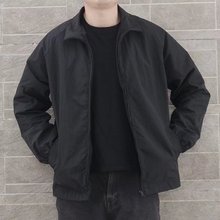 2023春秋季外套男潮流日系宽松薄款休闲风衣复古韩版帅气男士夹克