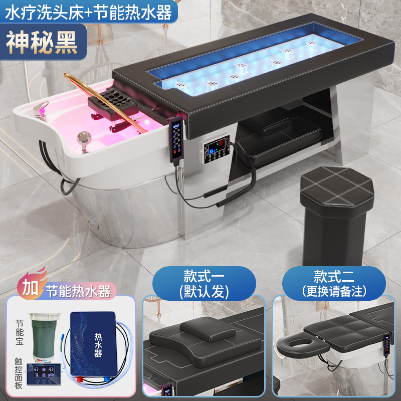 Misterioso negro + CIRCULACIÓN DE AGUA + calentador de agua