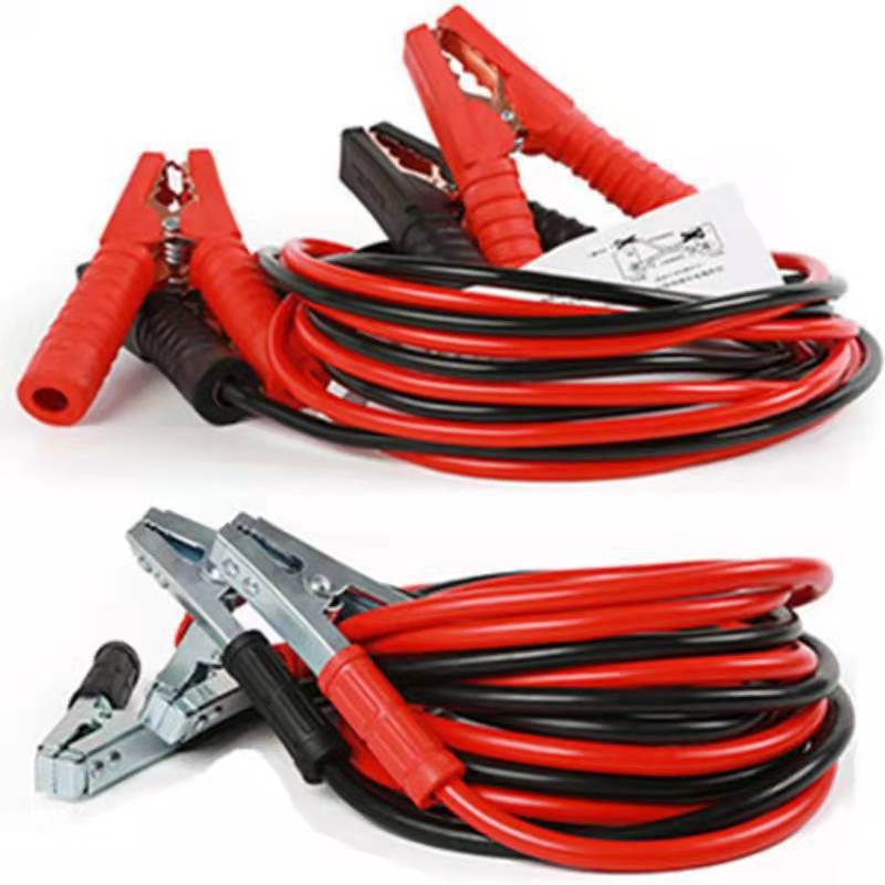 Car battery fire line 4 m 2000AMP car ignition emergency start power cord copper crocodile clip cross Jianglong