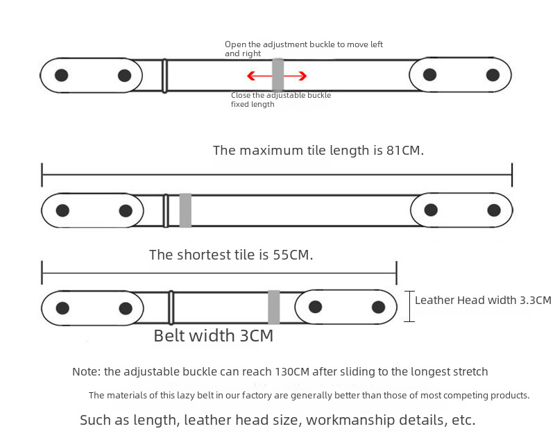 Source Factory Jeans Belt Traceless Elastic All-match Invisible Adjustable Men's and Women's Punch-free Lazy Belt_voghion.com