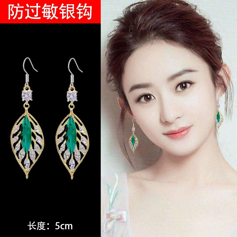 Silver needle, universal fashionable earrings, silver 925 sample, light luxury style, 2023 collection