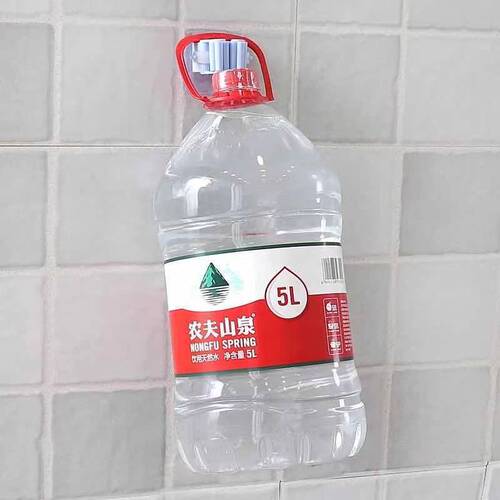 No punching and traceless mop rack storage mop hook bathroom bathroom wall-mounted broom hanger mop clip T