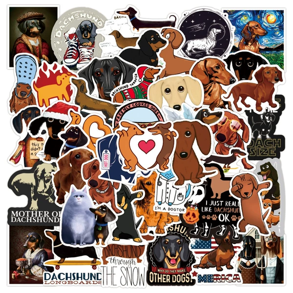 50 sausage dog A-W-534