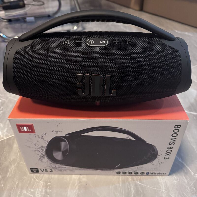 Cross-Border Applicable Large-Sized Boombox3 Music Warrior 3Rd Generation Speaker with Heavy Bass, Portable Outdoor Audio System with High Power