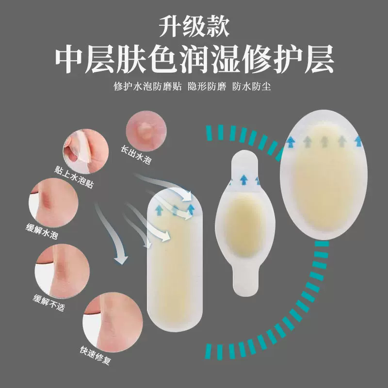 防磨脚神器后跟贴脚后跟高跟鞋隐形磨脚贴护脚不累脚脚贴水泡贴片