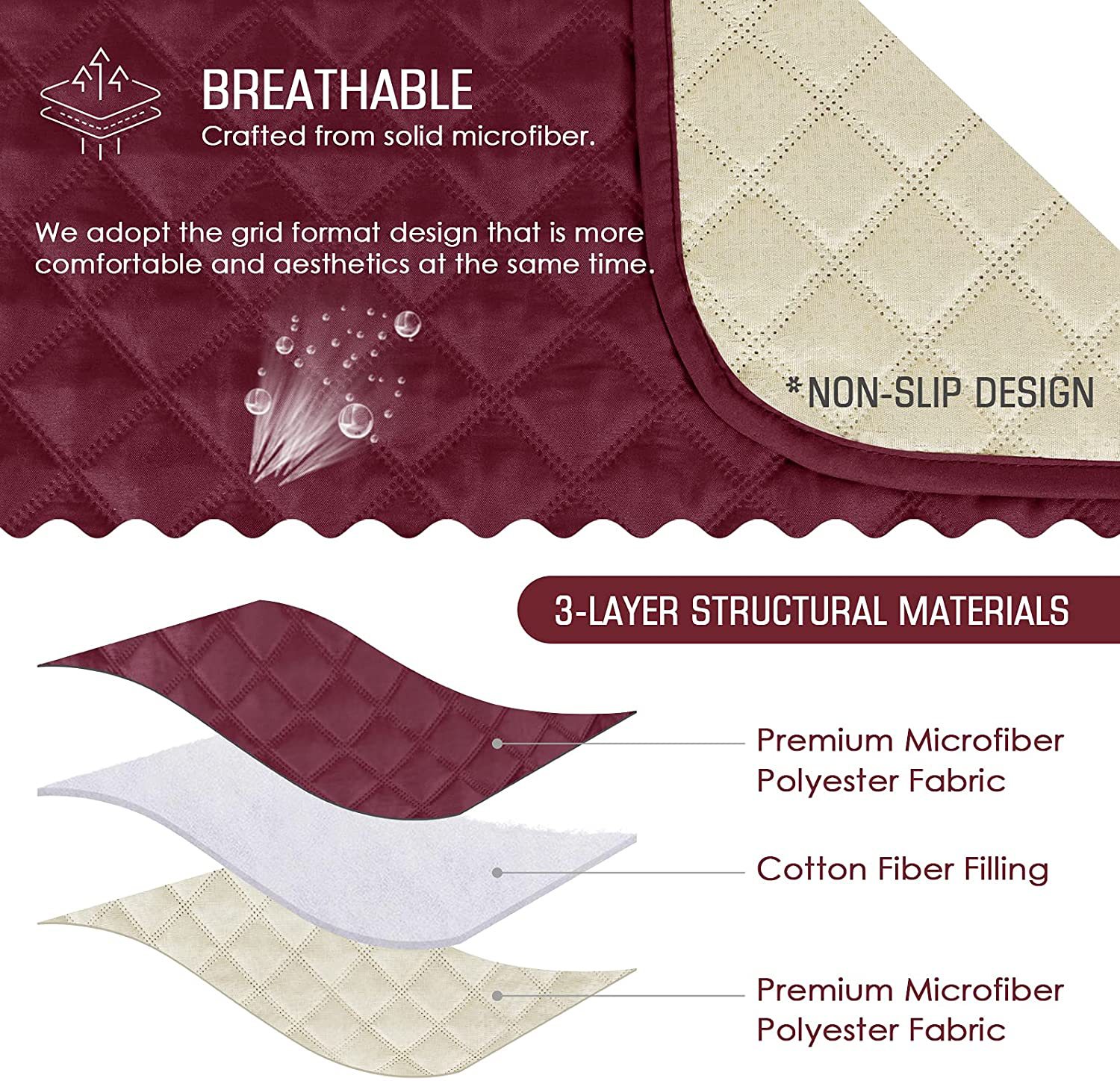 Universal Recliner Sofa Cover All in one Sofa Cover Towel Anti fouling Pet Sofa Cushion Waterproof Sofa Protector_voghion.com