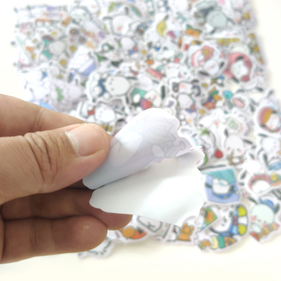 [Gift Box] 63 Sanrio Cute Stickers Kulomiguka Cartoon Stickers Yugui Dog Parcha Dog.