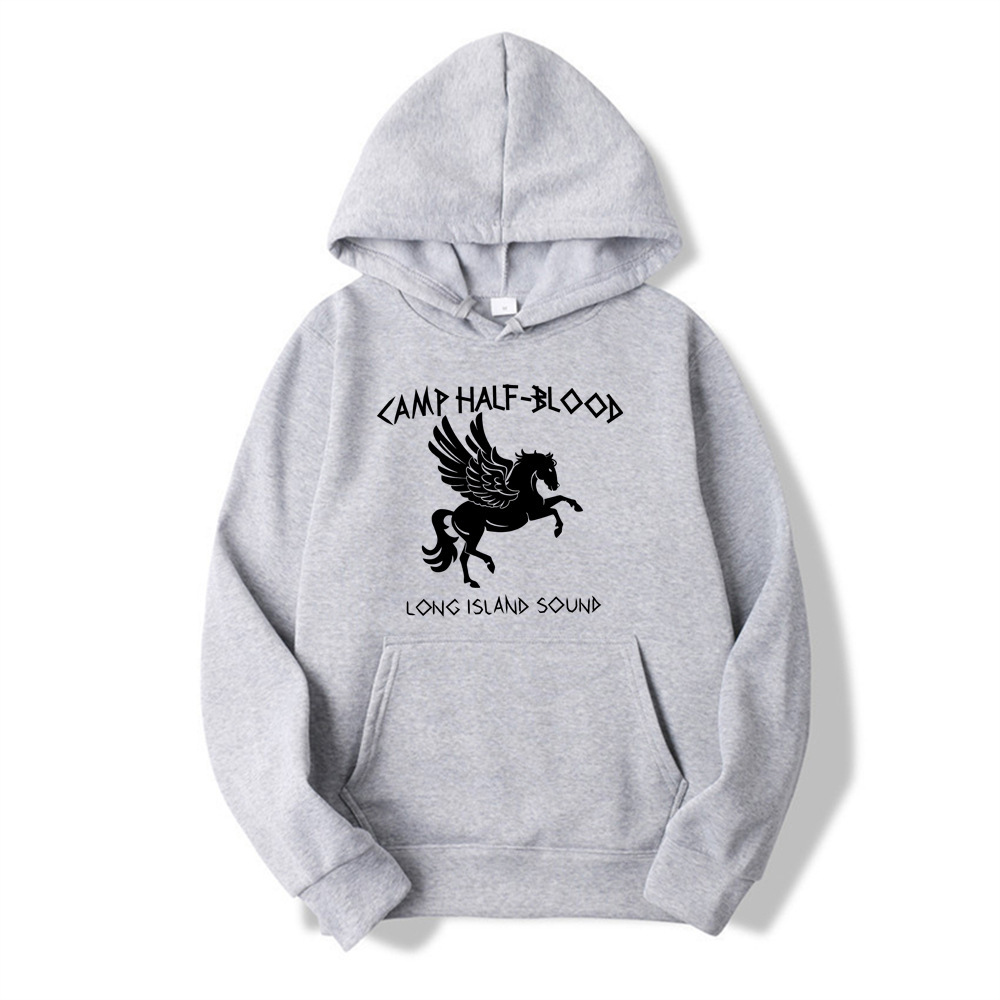 Vintage Camp Half Blood Hoodie Percy Jackson Hooded