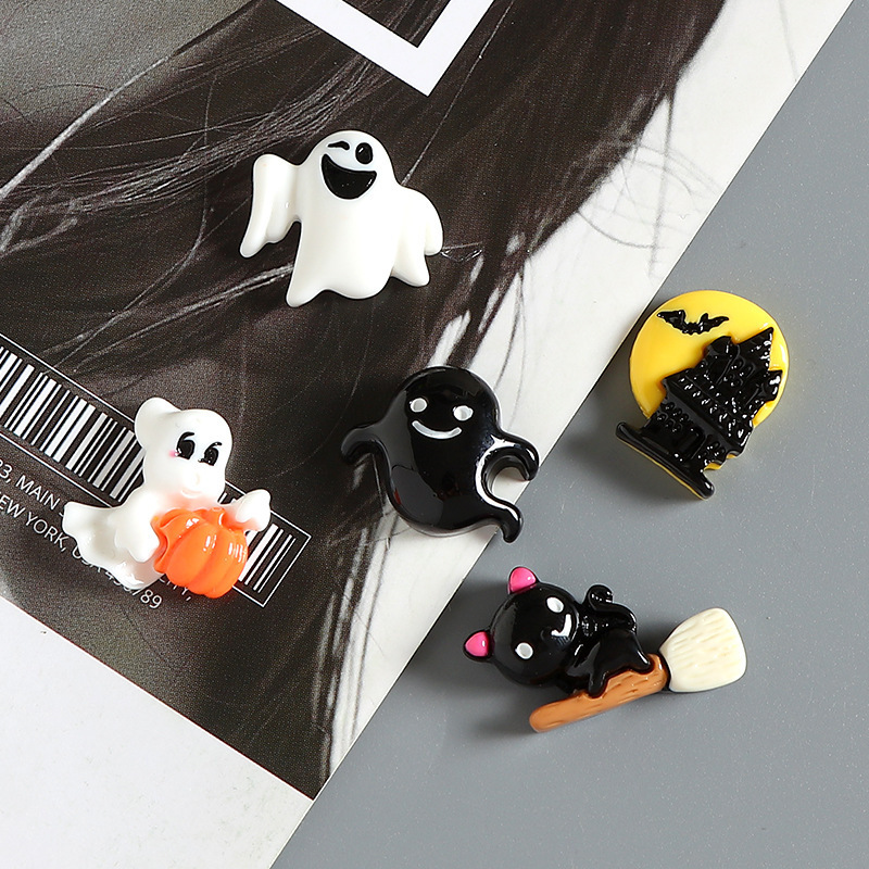 ハロウィン漫画カボチャ diy 手作り携帯電話ケース水カップヘアピンジュエリー車の装飾文具アクセサリー樹脂アクセサリー|undefined