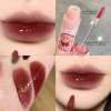 Glossy lip gloss, cleansing milk, milk tea, lipstick, with little bears, plump lips effect, mirror effect