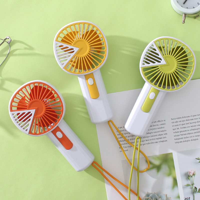 Verano USB mini ventilador de carga gran viento silencioso al aire libre portátil pequeño ventilador de bolsillo regalos al por mayor