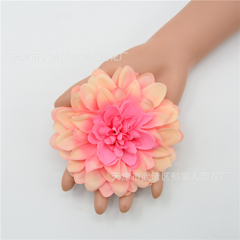 Pintura al óleo de flores de crisantemo simulación de flores de crisantemo de crisantemo DiDi sombrero sombrero de sol decoración flor caja de flores image 3