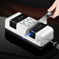 Cross-border four-in-one multi-function knife sharpener, fast electric knife sharpener, household fully automatic diamond sharpener artifact